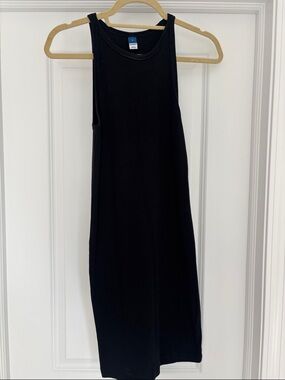 Classic Black Sleeveless Tank Dress - Unbranded
